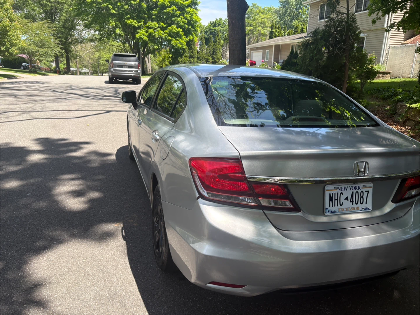 2013 Silver Honda Civic Sedan - photo 5