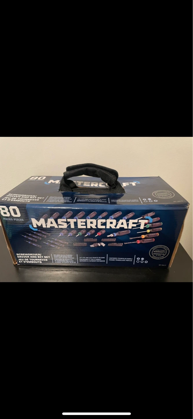 Mastercraft Screwdriver Set, 80-pc - photo 2