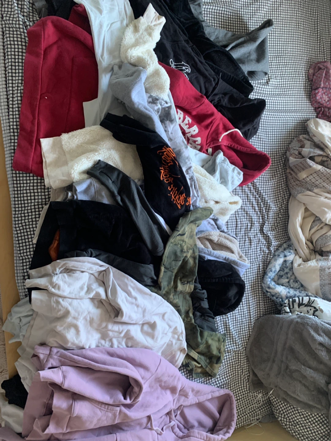 Bundle of Hoodies and Sweaters
