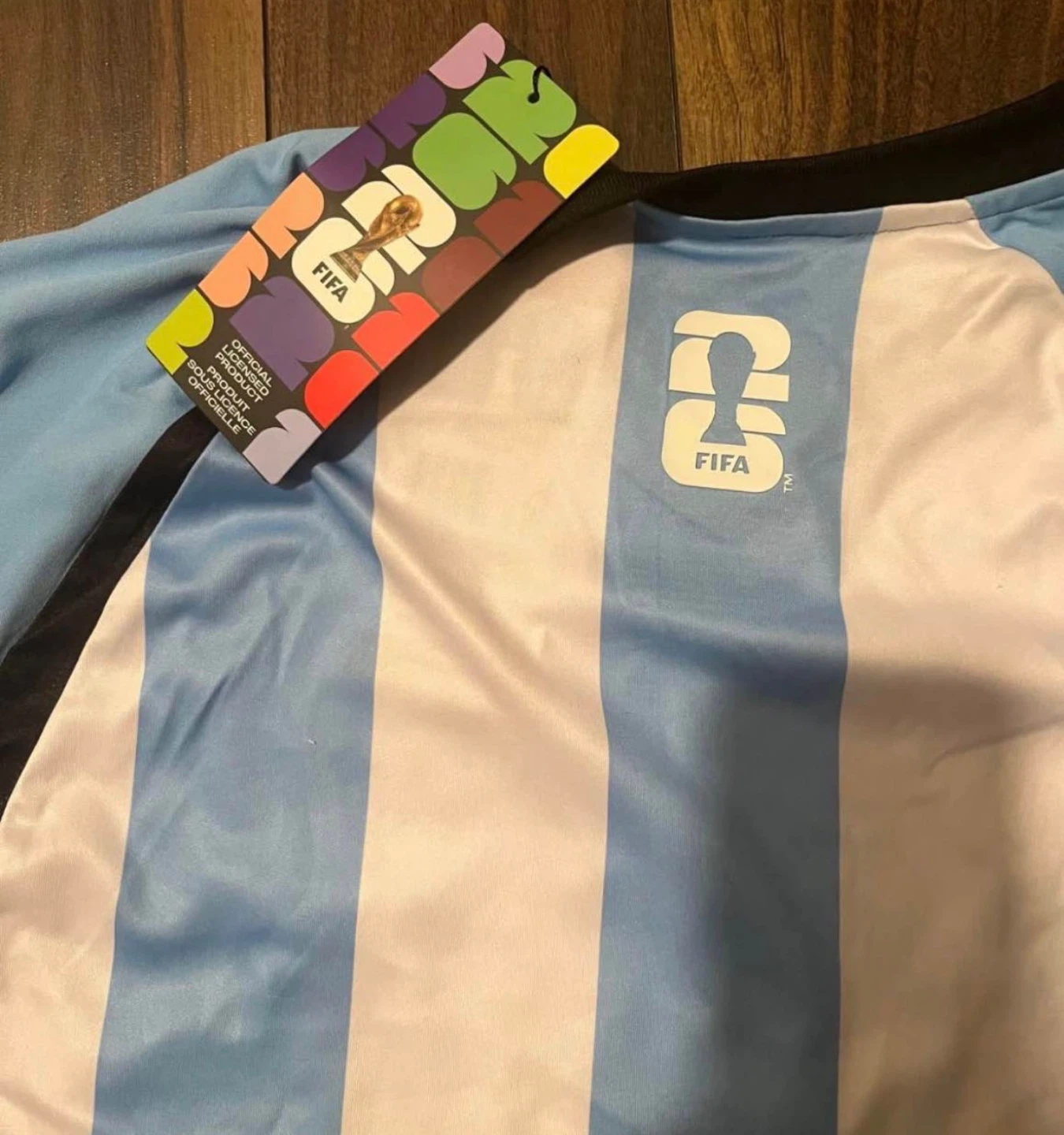 Argentina FIFA World Cup Soccer Jersey - photo 5