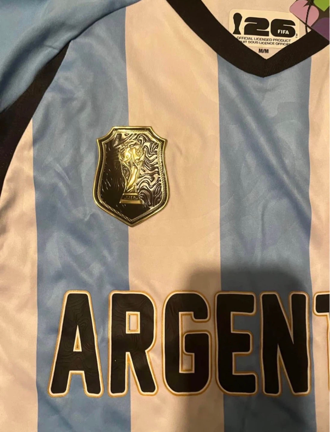 Argentina FIFA World Cup Soccer Jersey - photo 4