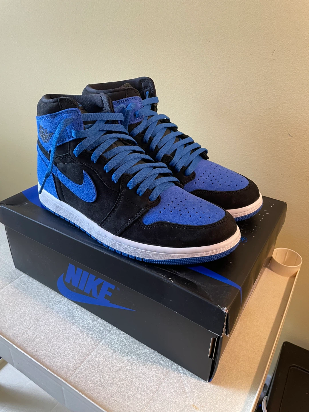 Nike Air Jordan 1 High OG Royal Blue size 10 - photo 5