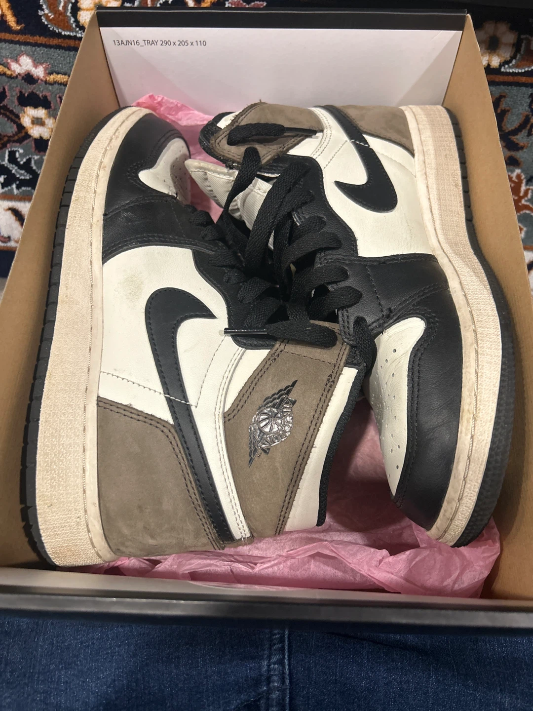 Air Jordan 1 Retro High OG GS 'Dark Mocha'