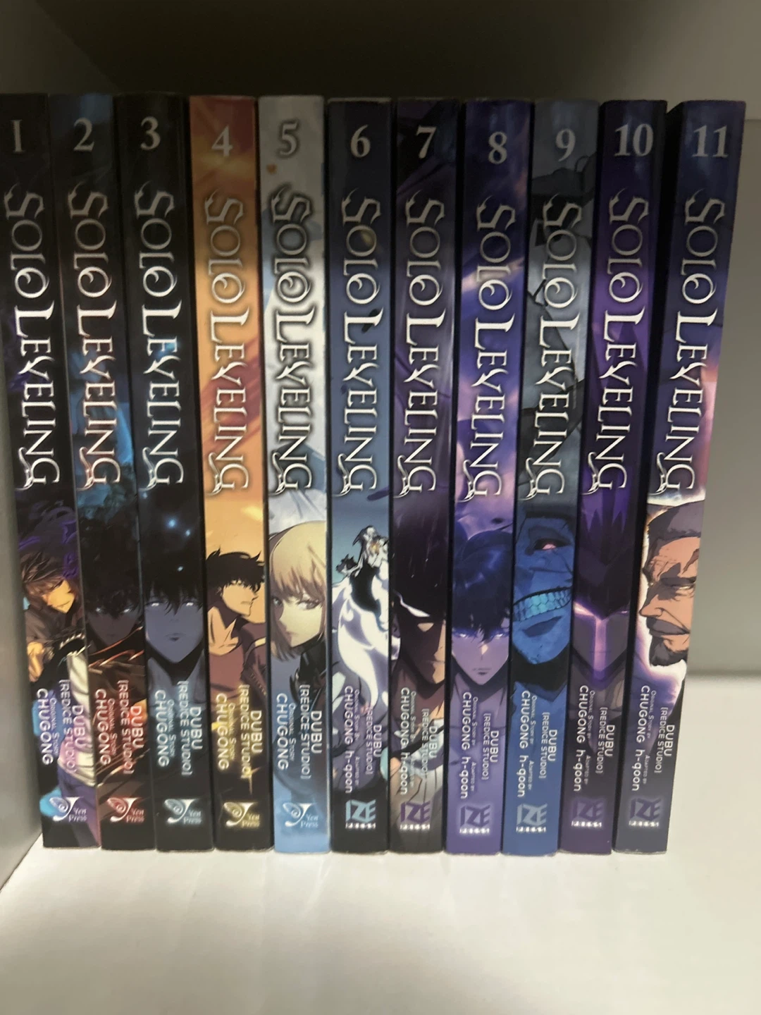 Solo Leveling Manga Volumes 1-11