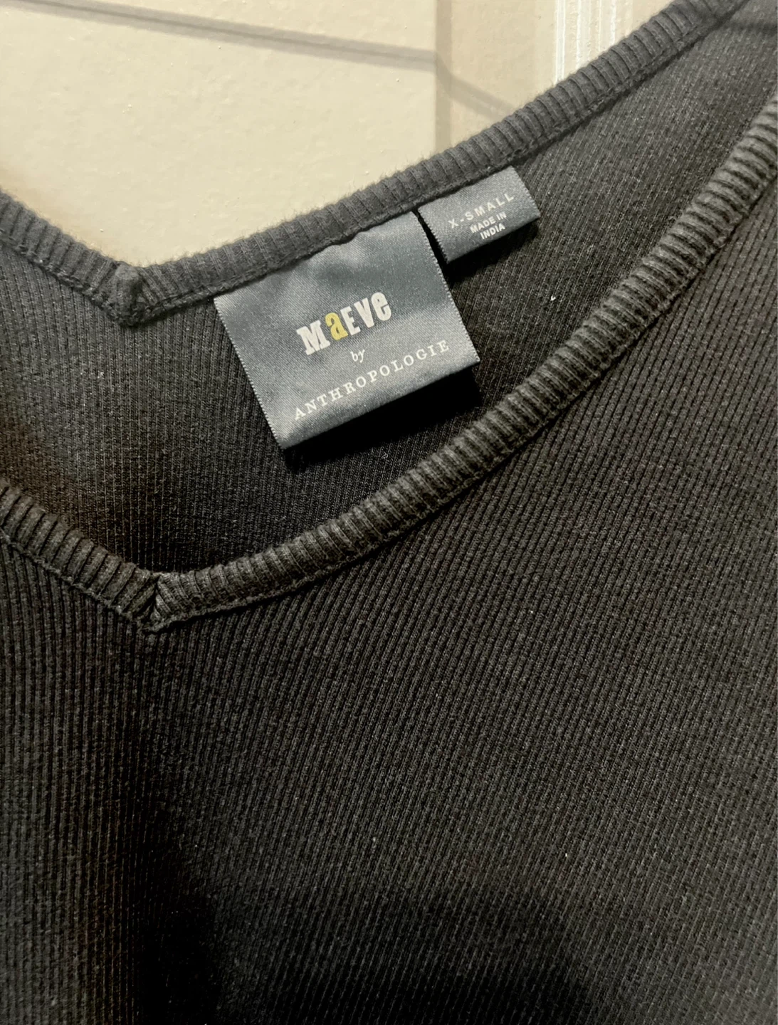 Maeve by Anthropologie Black Puff Sleeve Top - photo 4