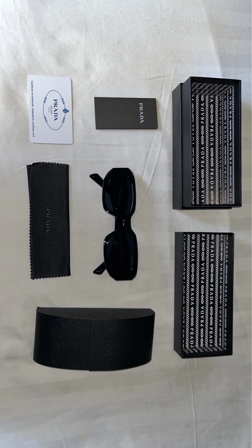 Prada Sunglasses with Case and Box - photo 2