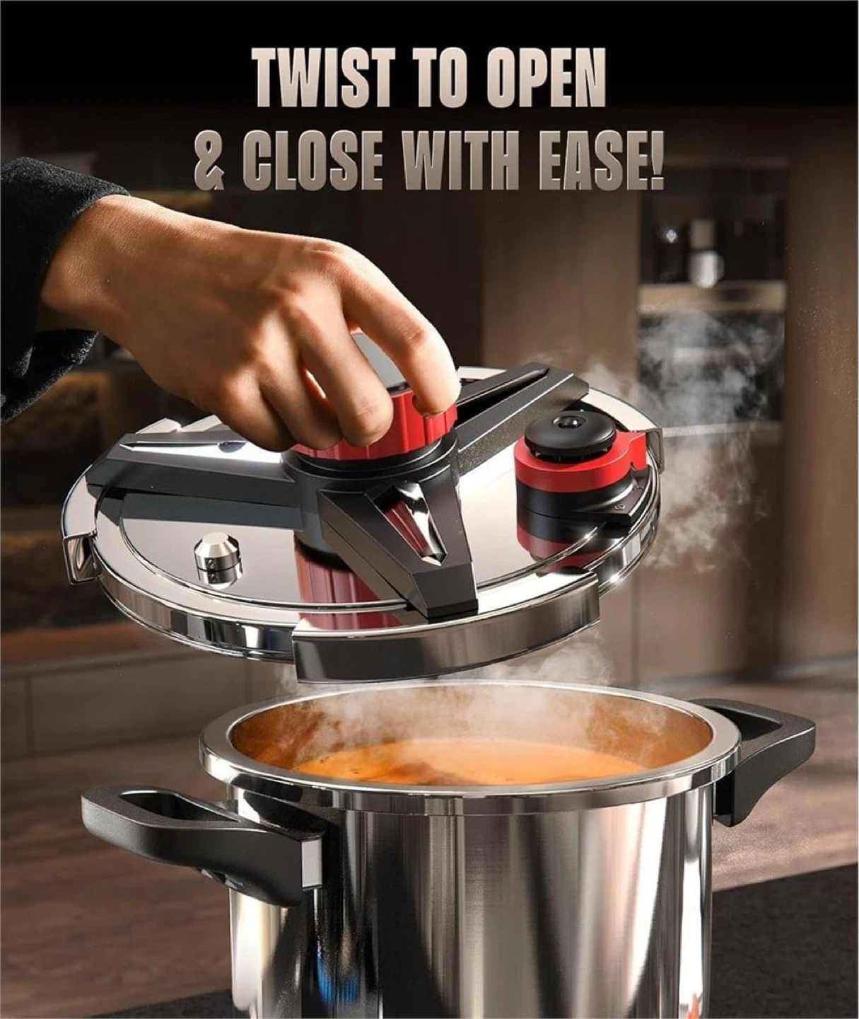 Zilode Stainless Steel Pressure Cooker - photo 3
