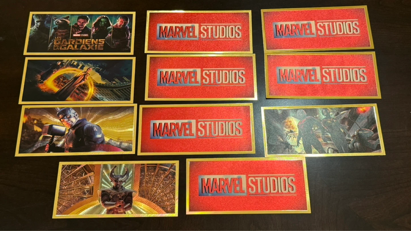 Marvel Studios 24k Gold foil note Collection - photo 2