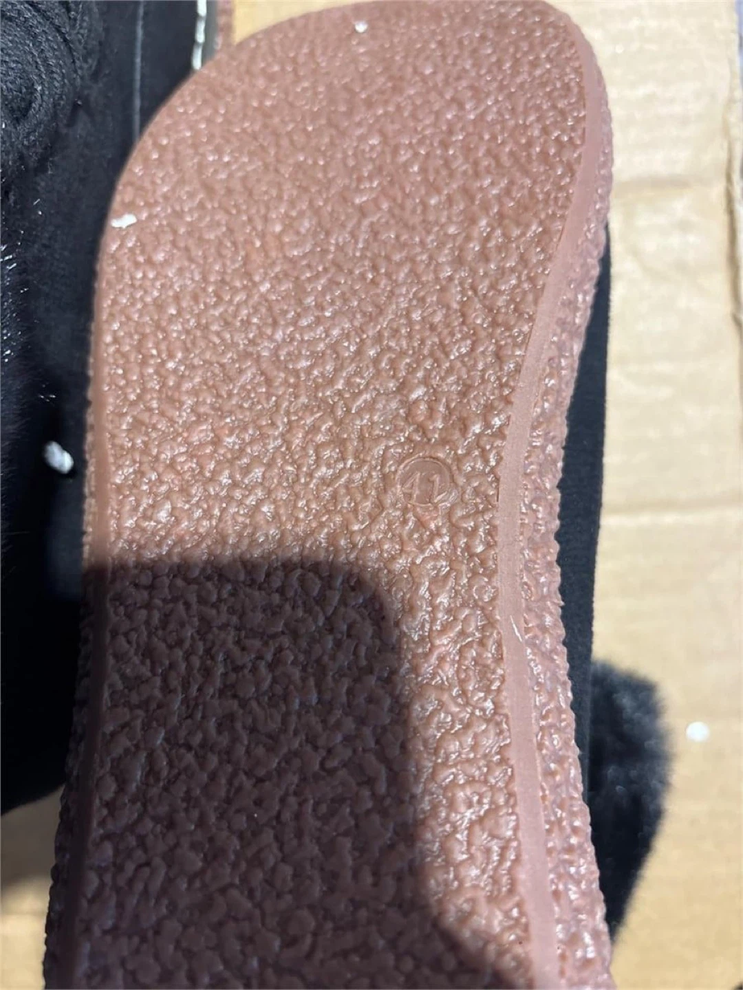Black Fur Lined Winter Boots - photo 4