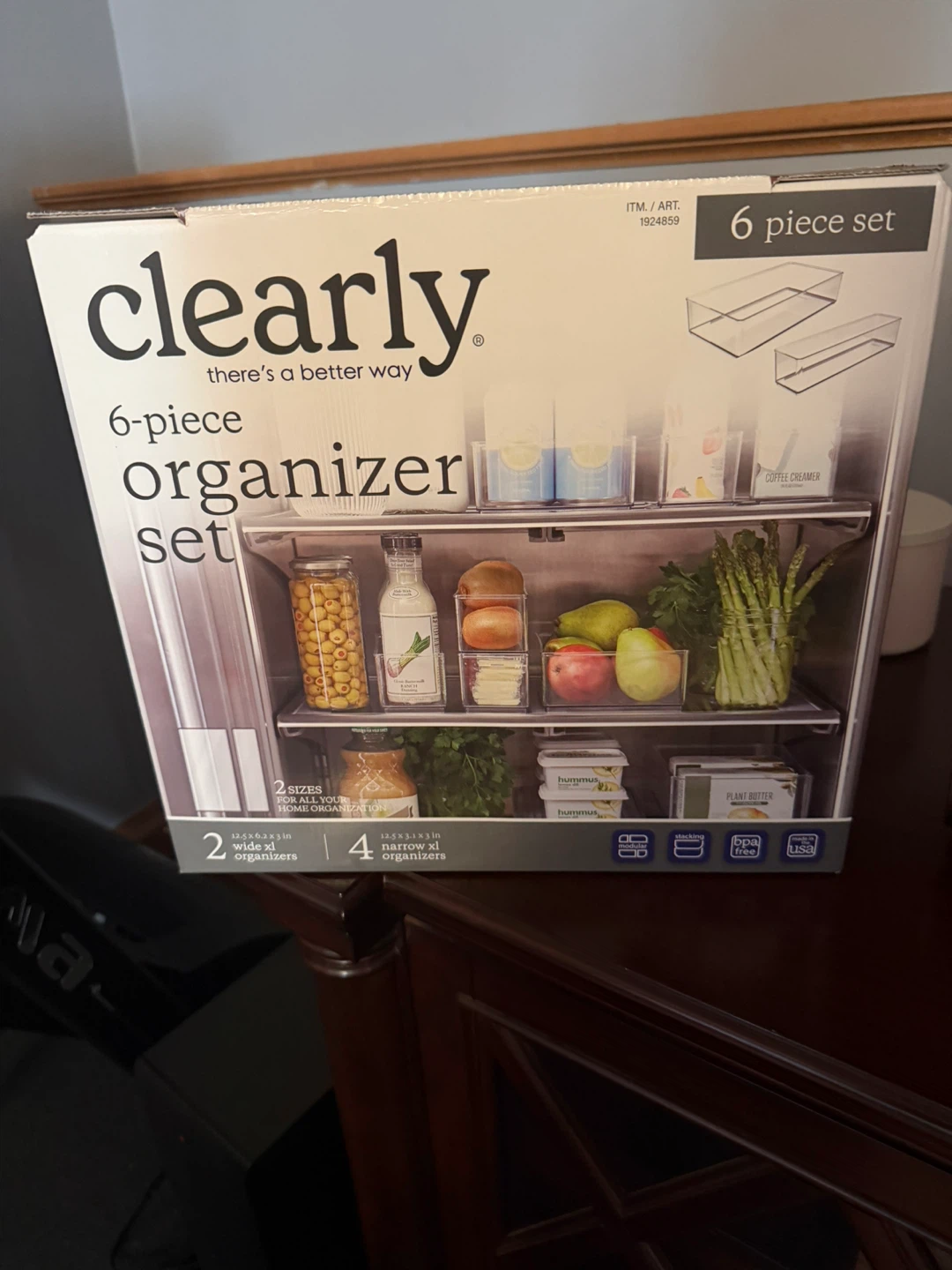 Clearly 6-Piece Organizer Set - photo 2
