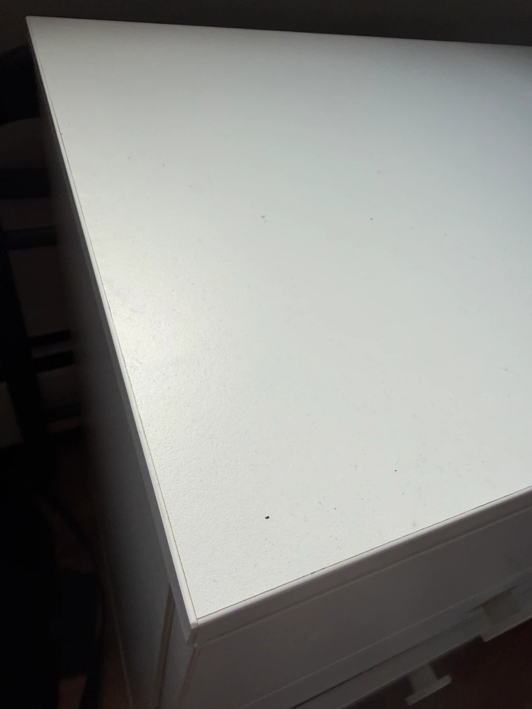 White 3-Drawer Dresser - photo 4