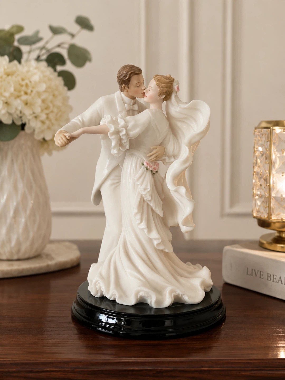 Wedding Couple Figurine Cake Topper