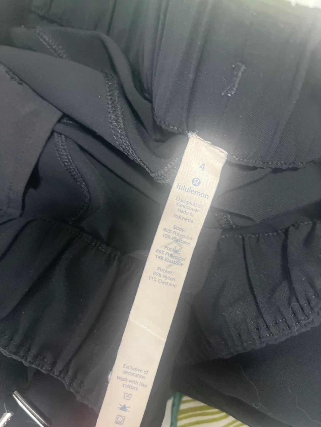 Lululemon Black Pants Size 4 - photo 2