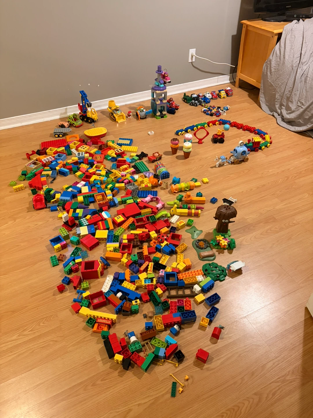 Assorted LEGO DUPLO Building Blocks