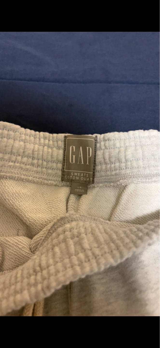 GAP Grey Sweat Shorts - Large - photo 3