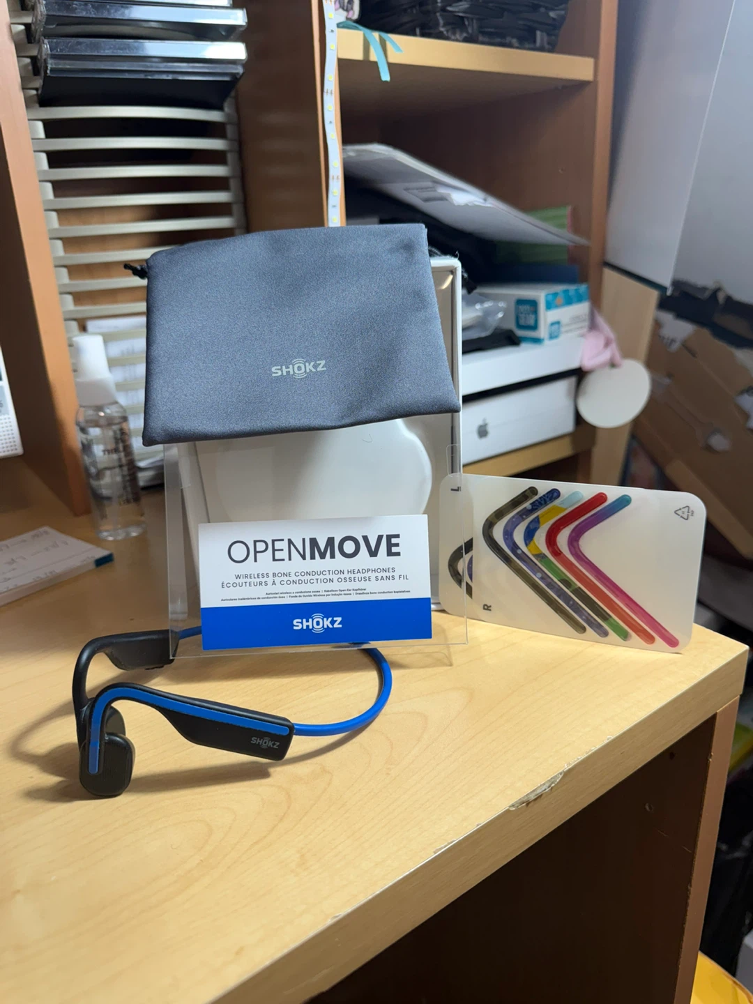 Shokz OpenMove Wireless Bone Conduction Headphones