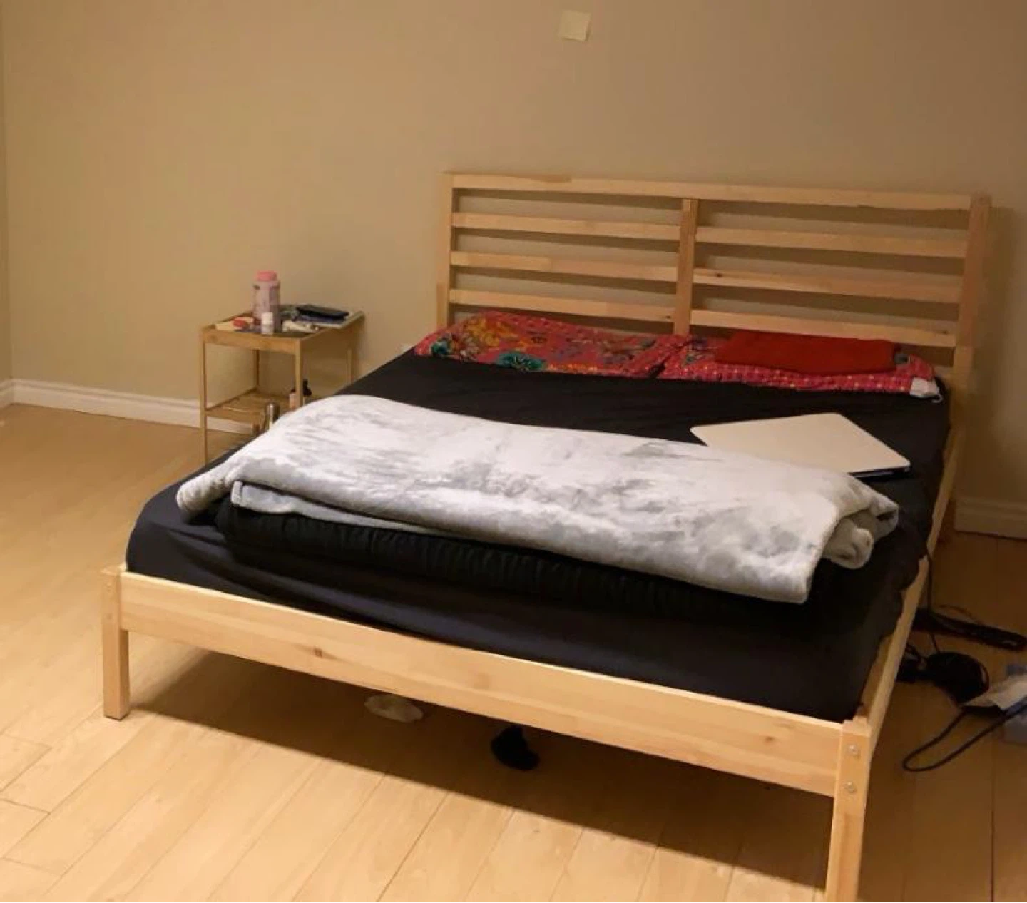 Double Bed Frame and Mattress