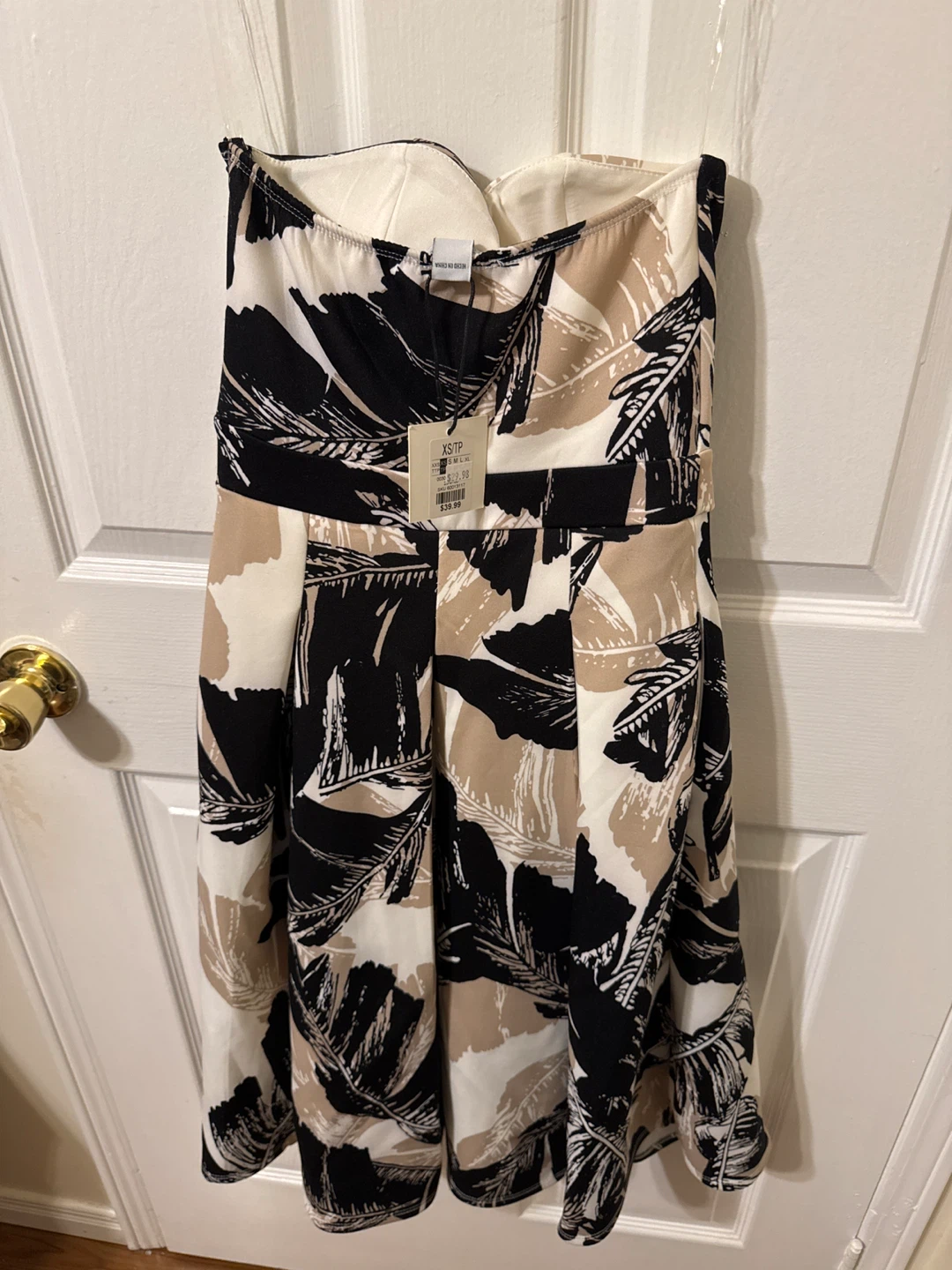White House Black Market Strapless Dress - photo 2