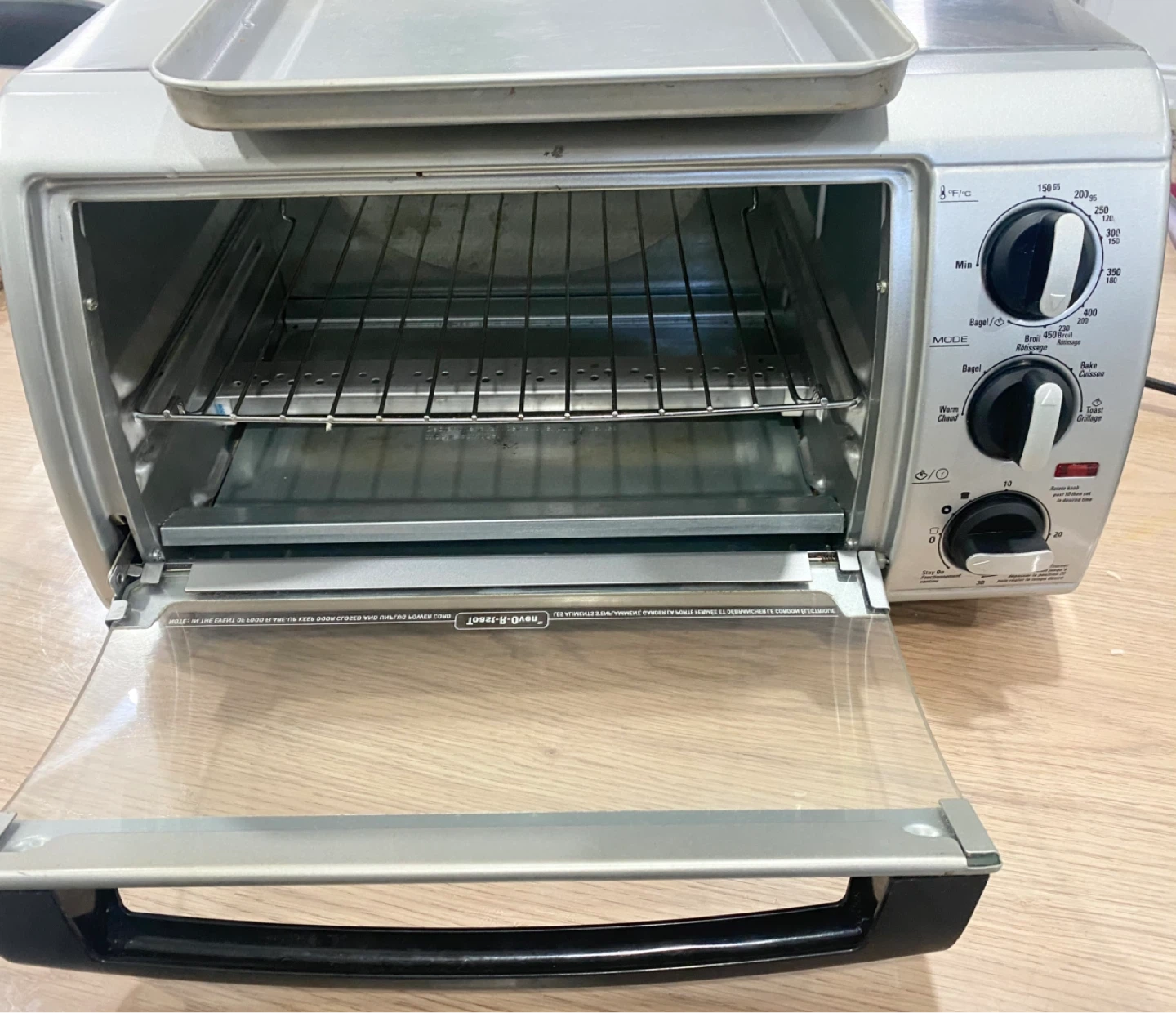 Toaster Oven with Baking Tray