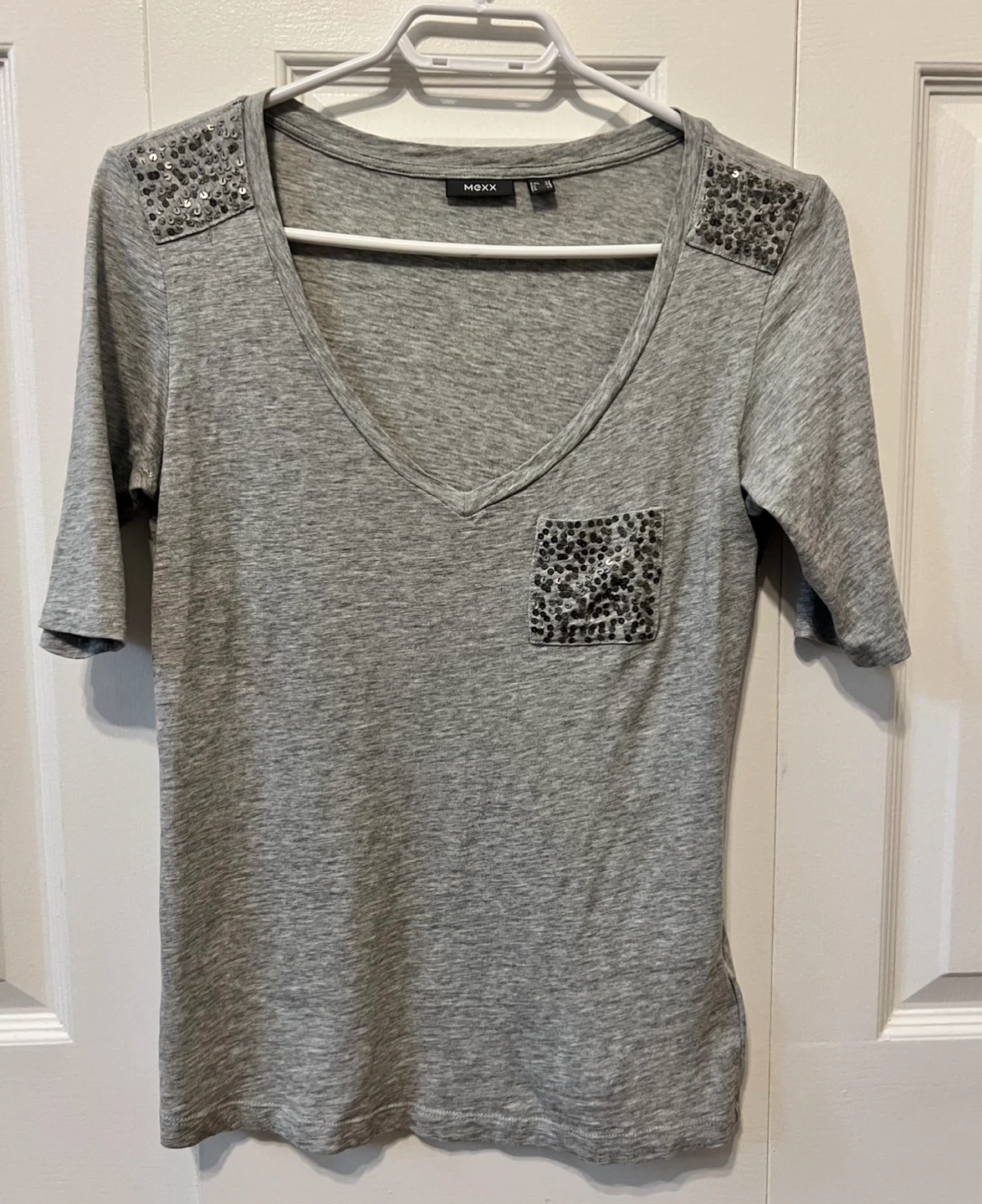 MEXX Grey T-Shirt with Sequins