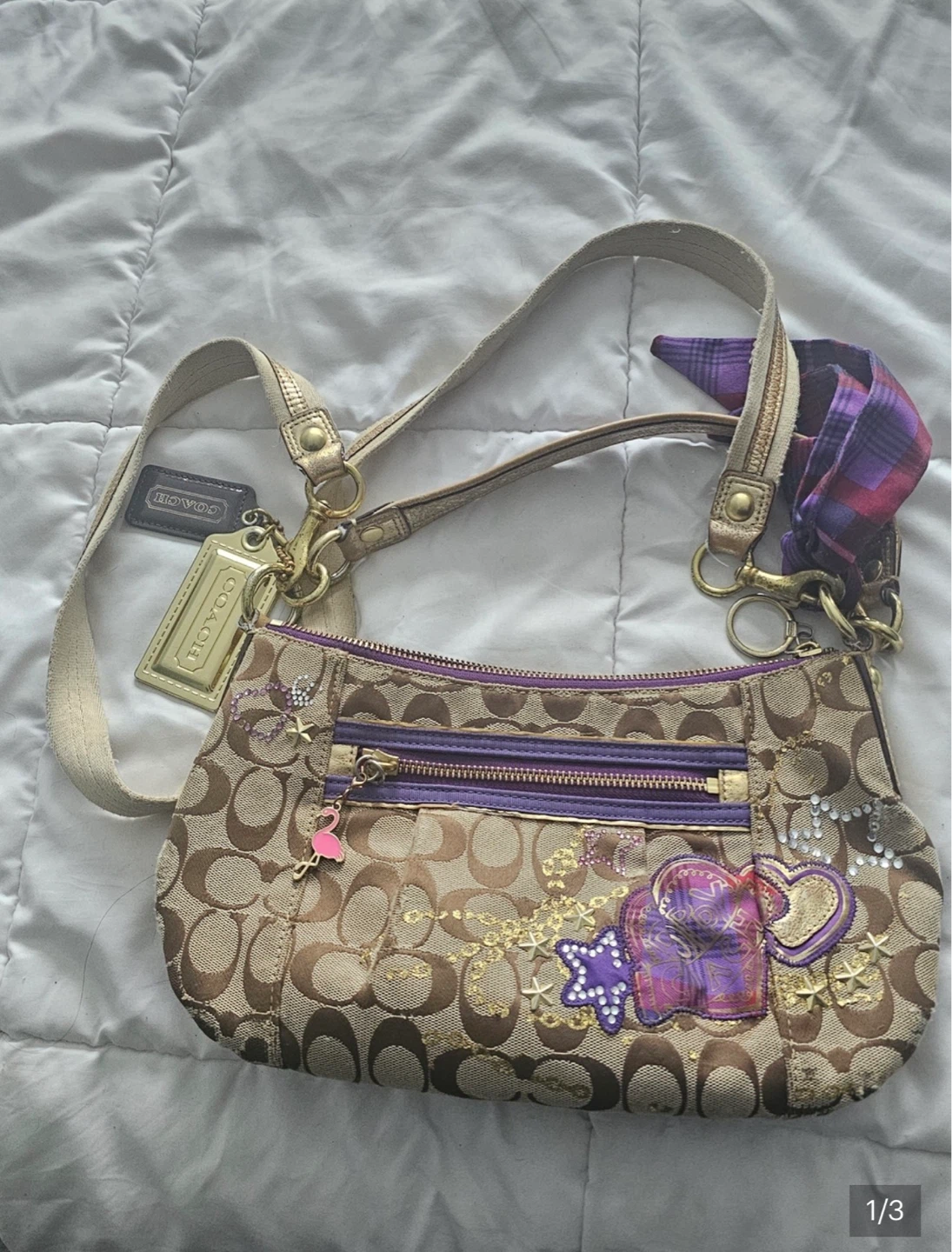 Coach Signature Canvas Hobo Bag - photo 3