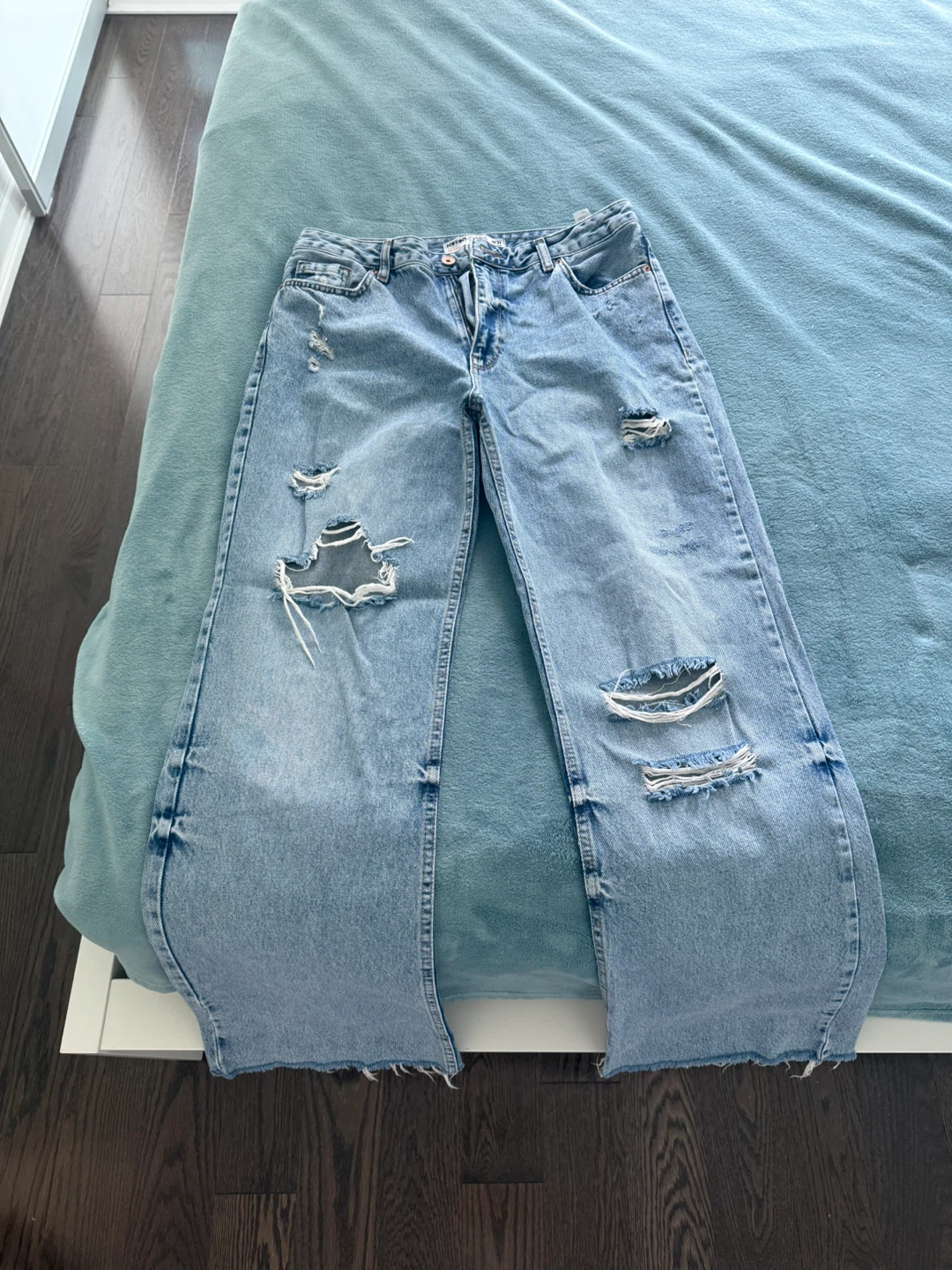 Wide Leg High rise Jeans - photo 2