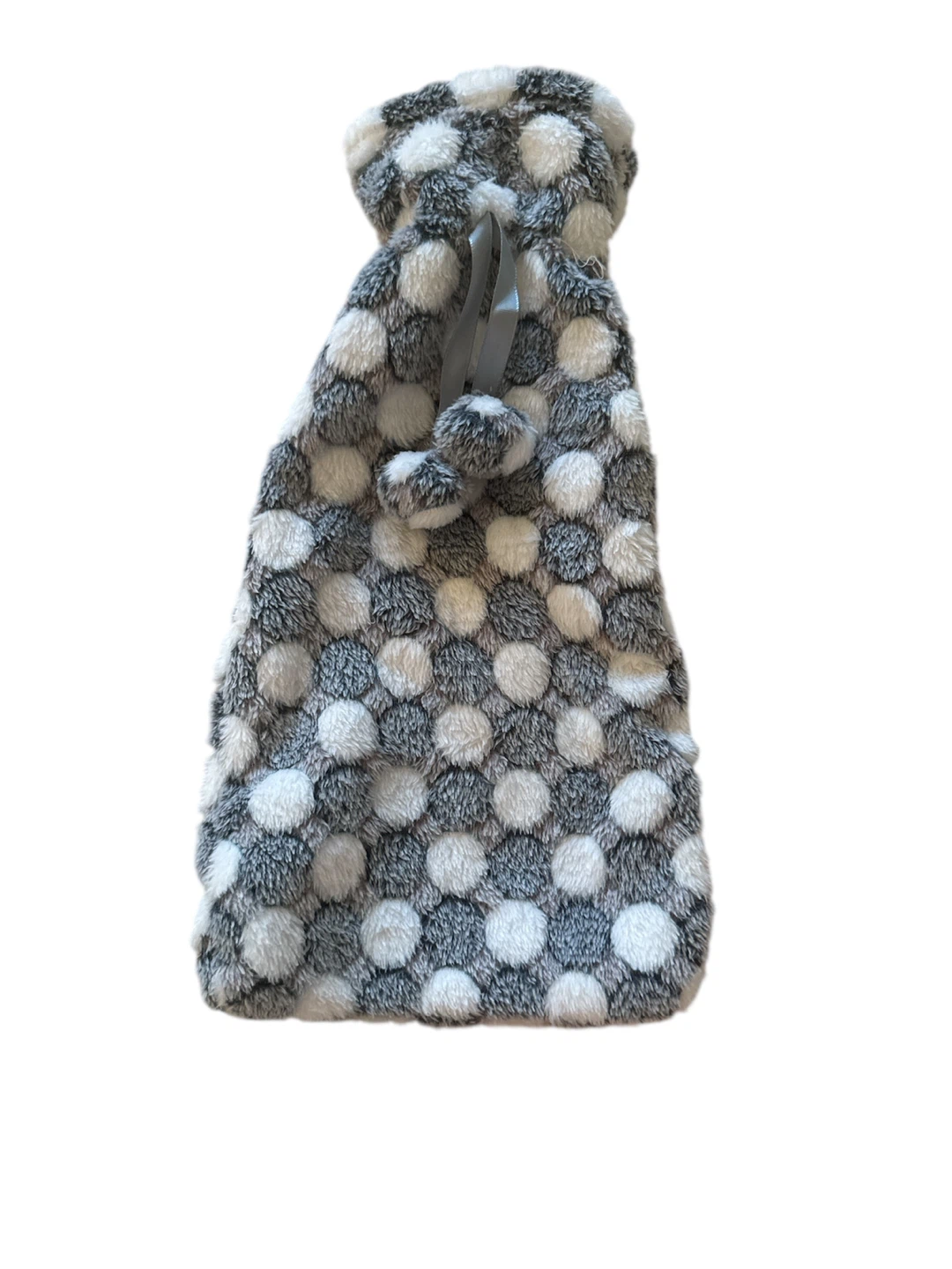 Fuzzy Polka Dot Bag