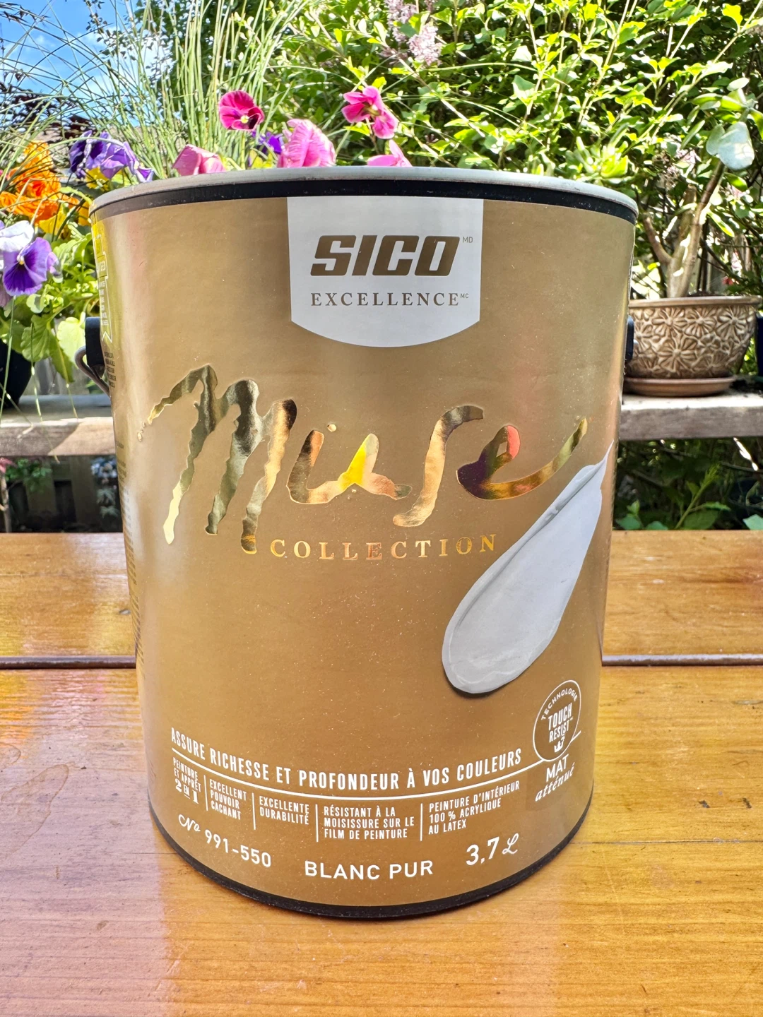 7 Buckets SICO Interior Latex Paint & Primer PURE WHITE