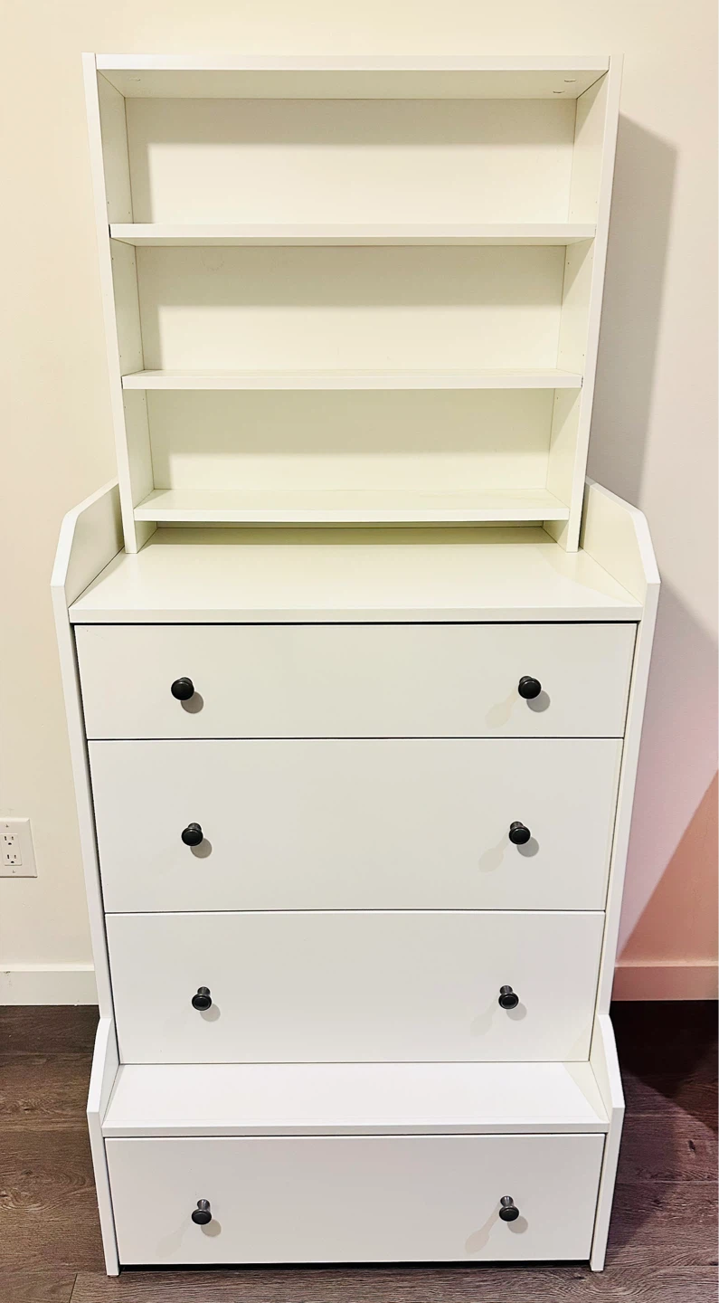 IKEA HAUGA Storage Set (Cabinet + 4-Drawer Chest) - photo 2