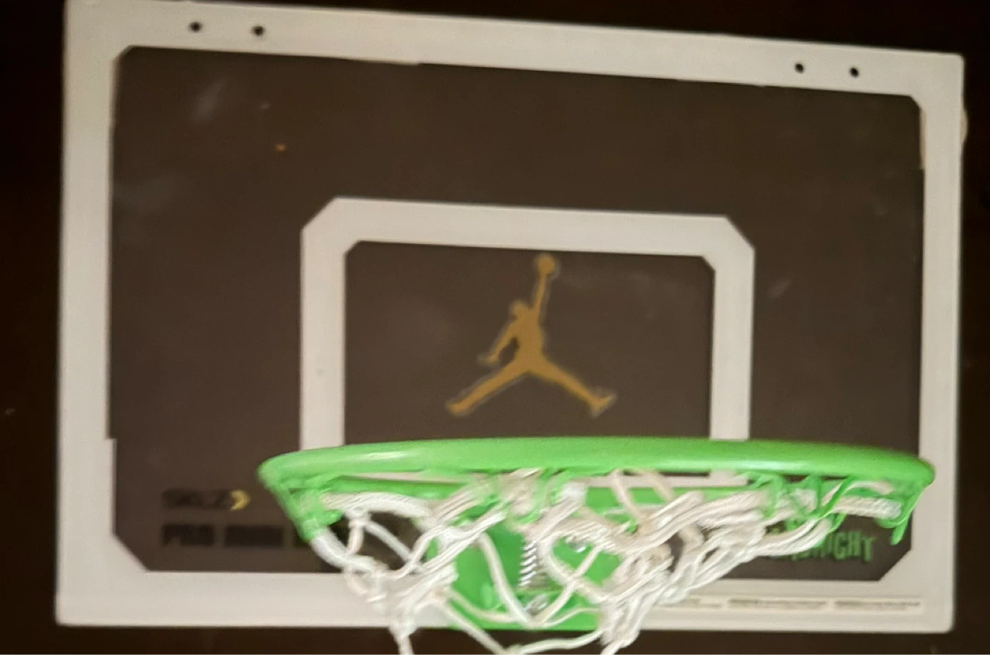 SKLZ "Pro Mini" Basketball Hoop with Jordan Logo sticker