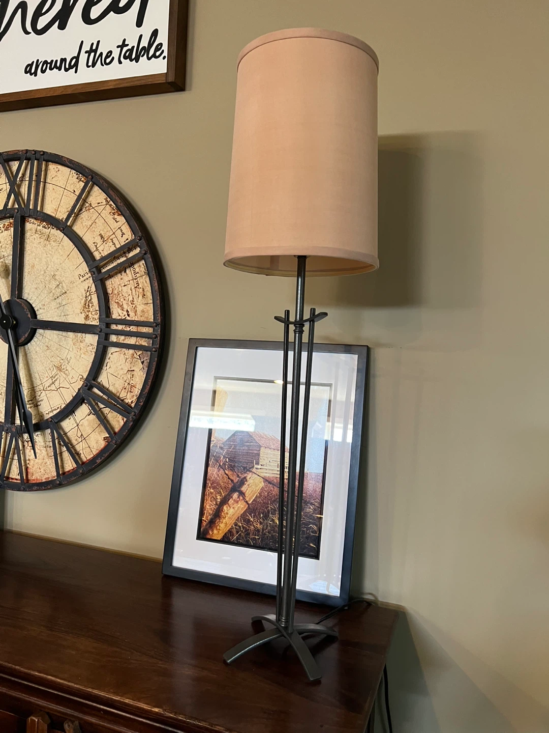 Modernist Arch Top Multi-Rod Table Lamp - photo 5