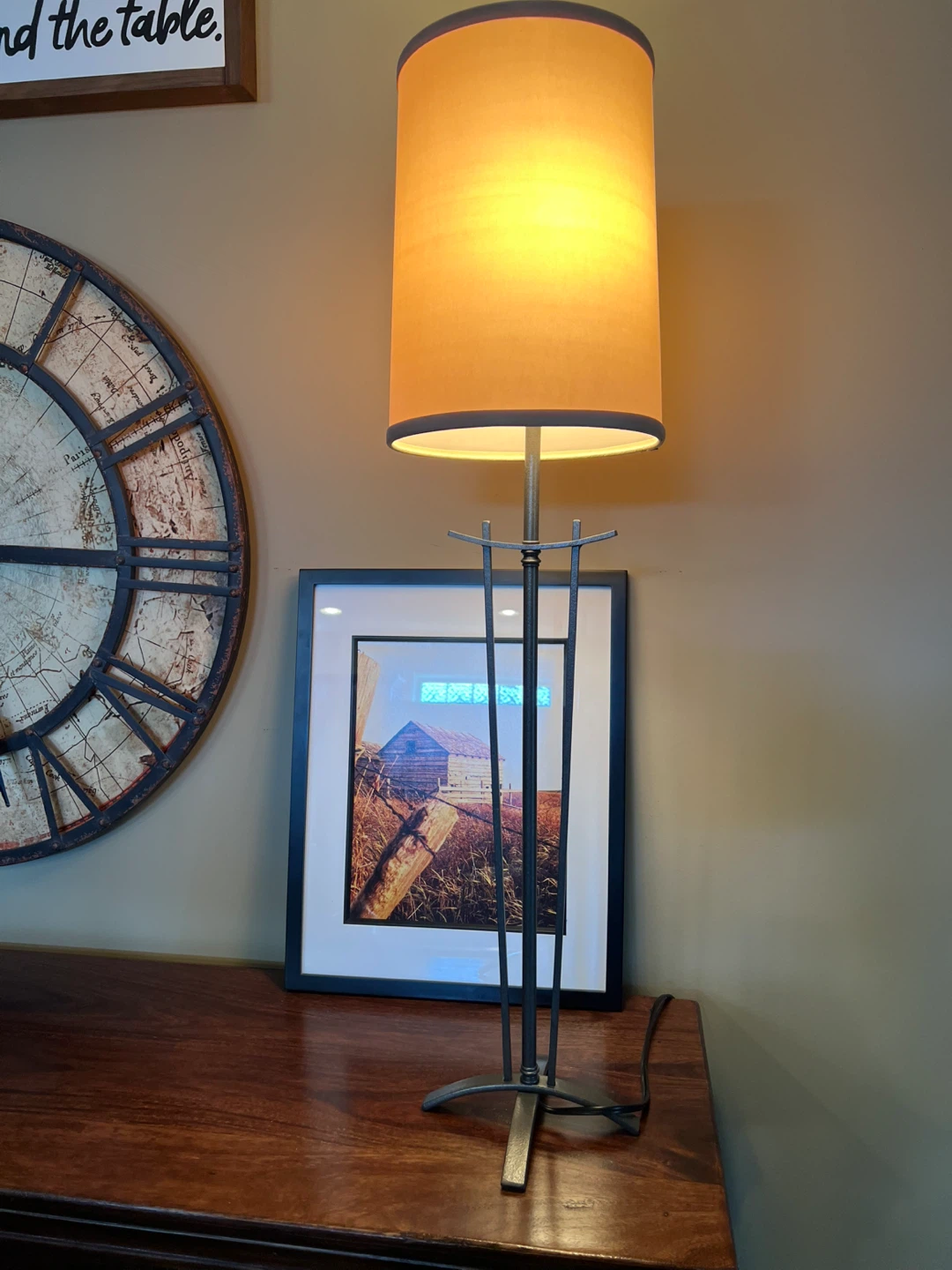 Modernist Arch Top Multi-Rod Table Lamp