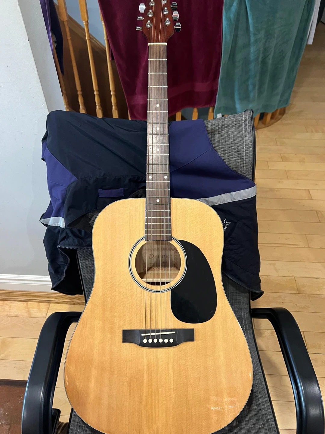 Denver DD44S Acoustic Guitar with AC/DC Picks - photo 5