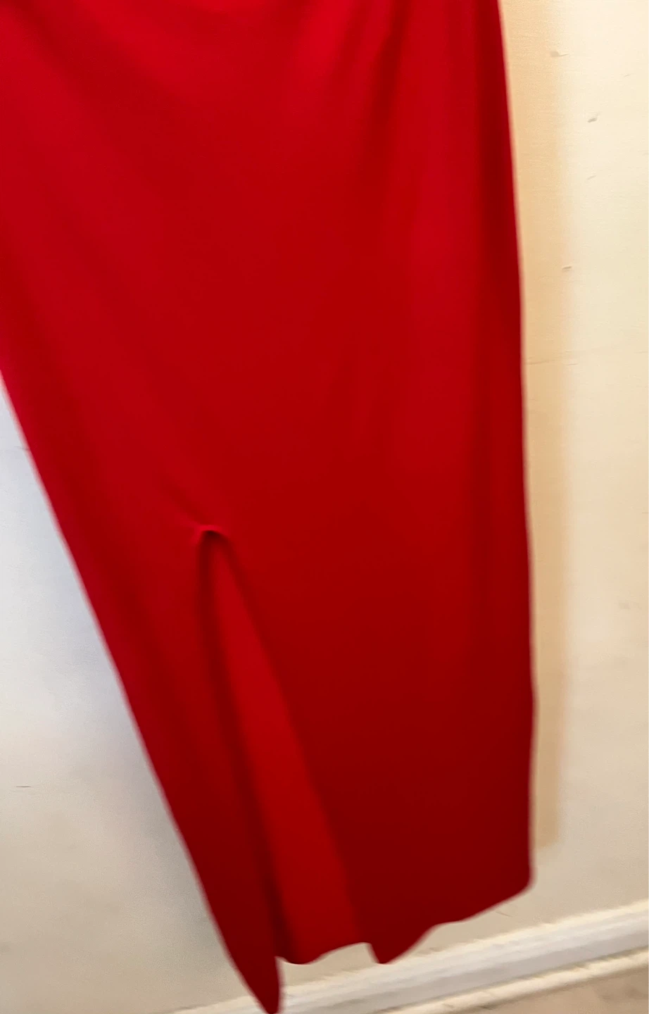 Heart & Hips Red Strapless Maxi Dress with Slit - Size M - photo 4