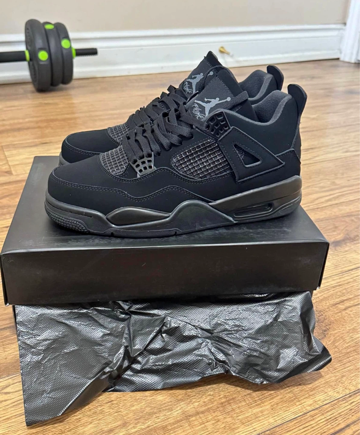 Air Jordan 4 Black Cat negotiable