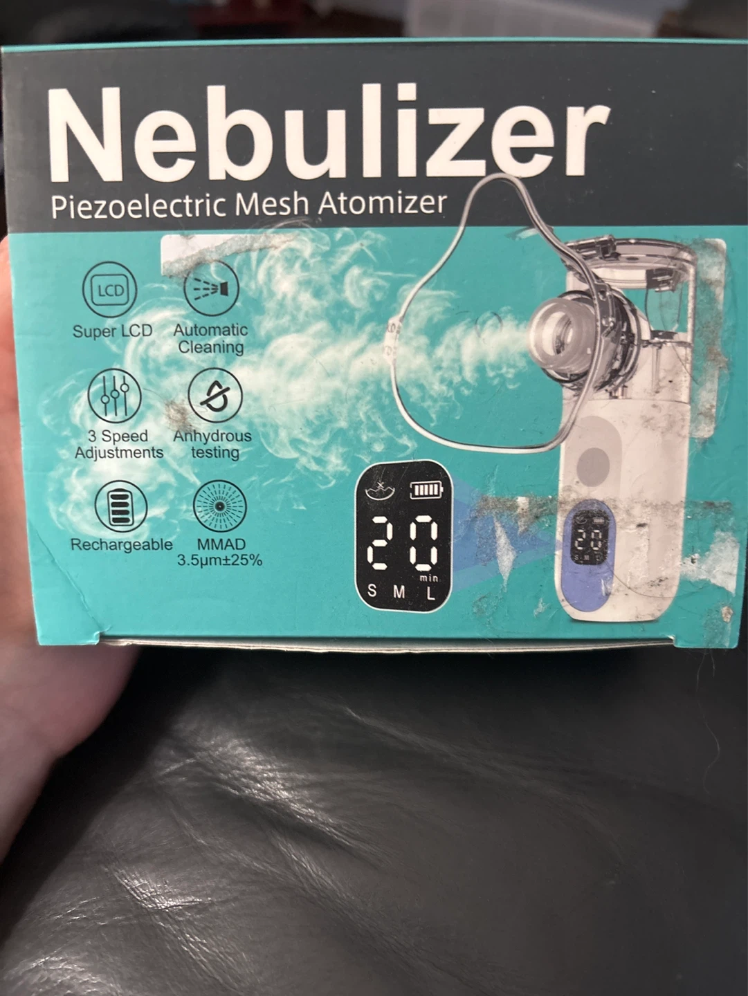 Portable Nebulizer - Piezoelectric Mesh Atomizer