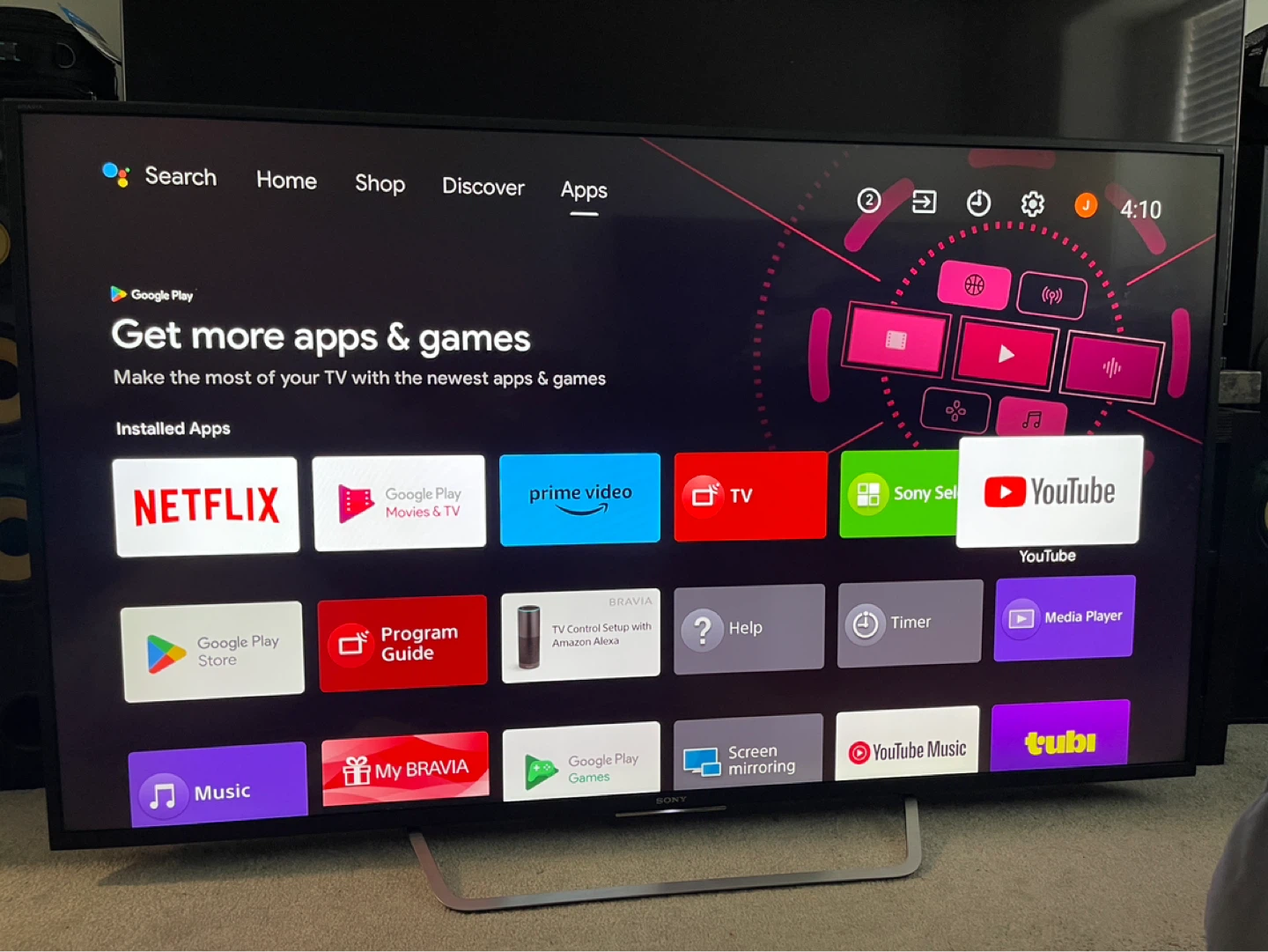 Sony Bravia XBR-55X810C 55" 4K Smart TV