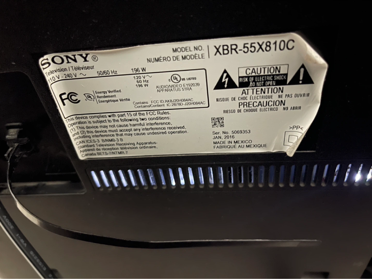 Sony Bravia XBR-55X810C 55" 4K Smart TV - photo 4