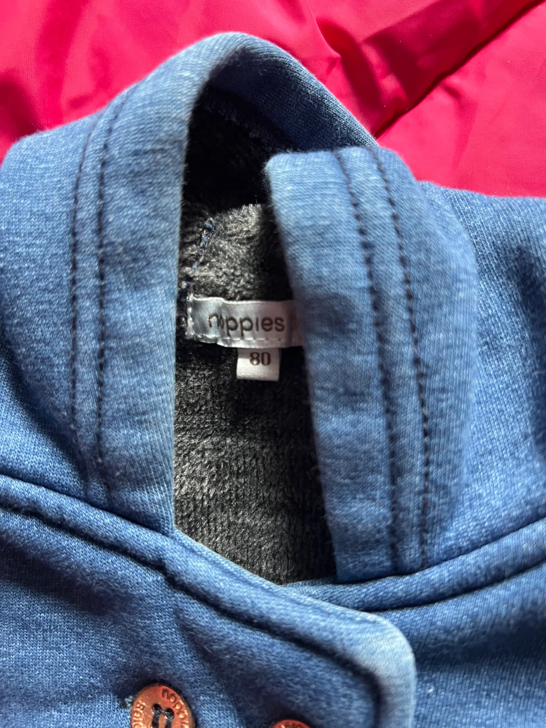 Jacadi Paris Navy Blue Polka Dot Jacket - photo 2