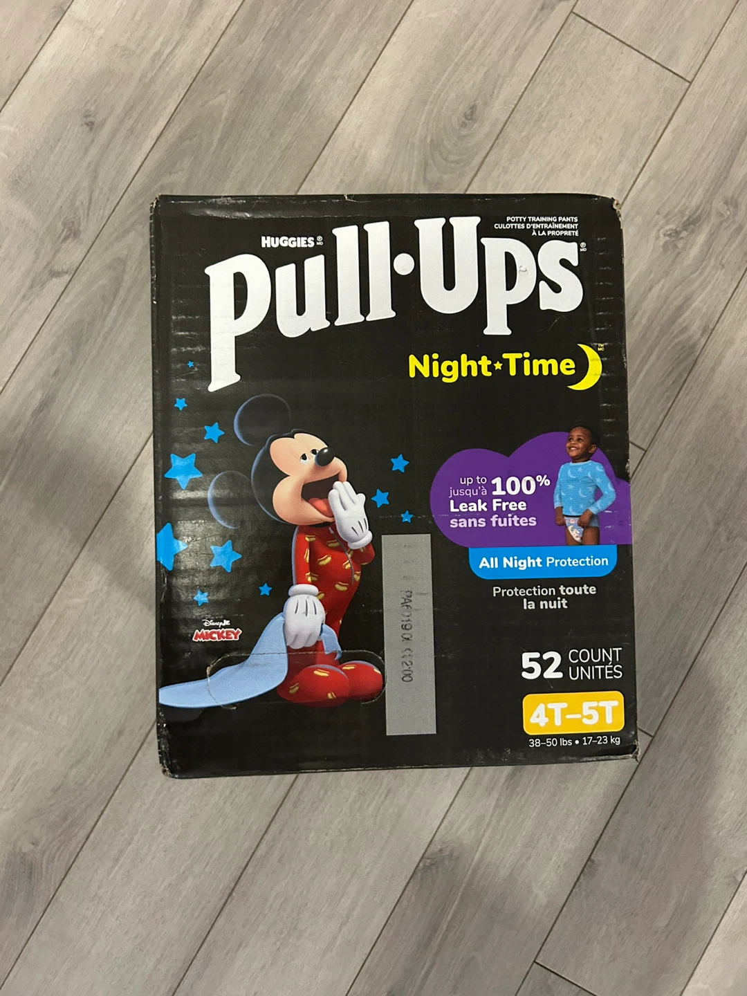 Huggies Pull-Ups Boys' Night-Time Training Pants 4T-5T (52 Ct) - photo 2