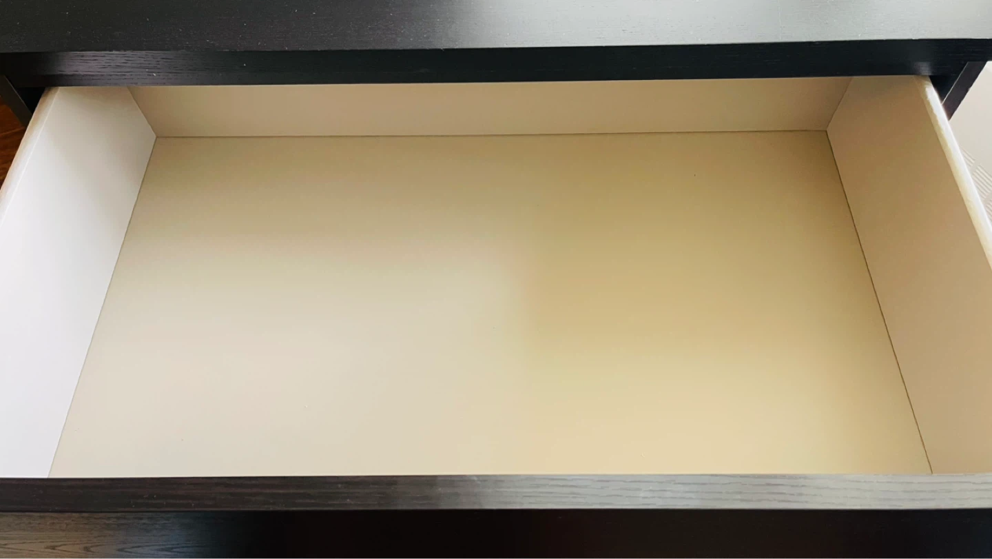 Black 3-Drawer Dresser - photo 2