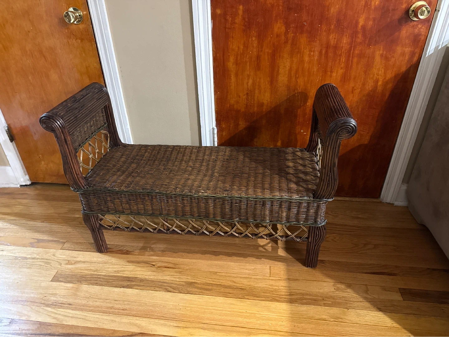 Wicker  Bench