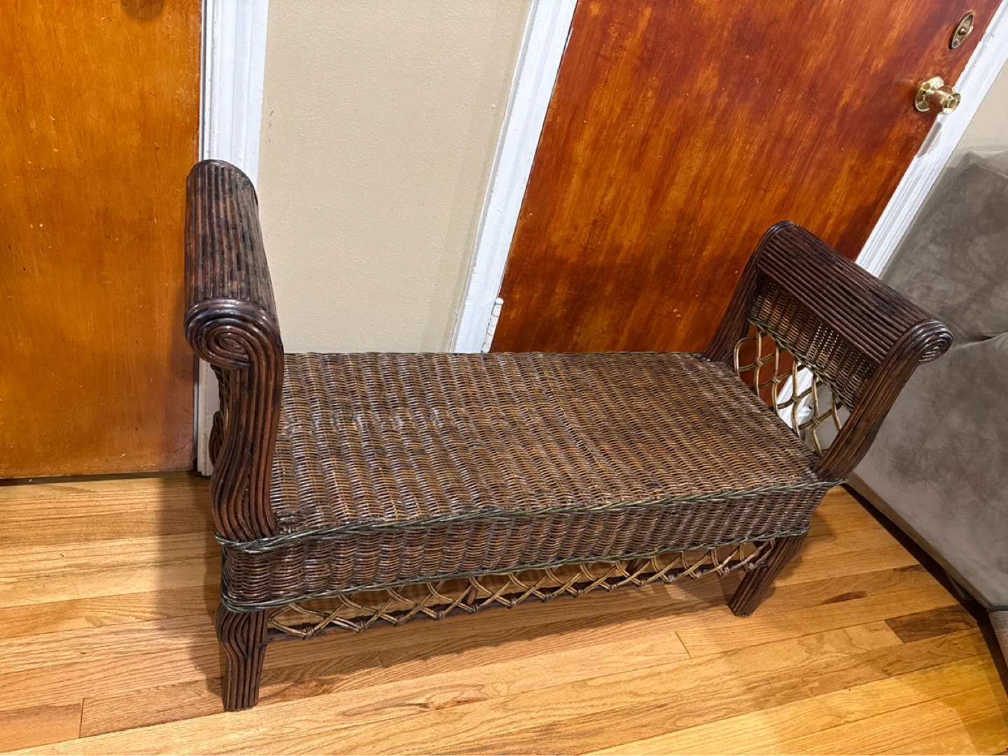 Wicker  Bench - photo 4