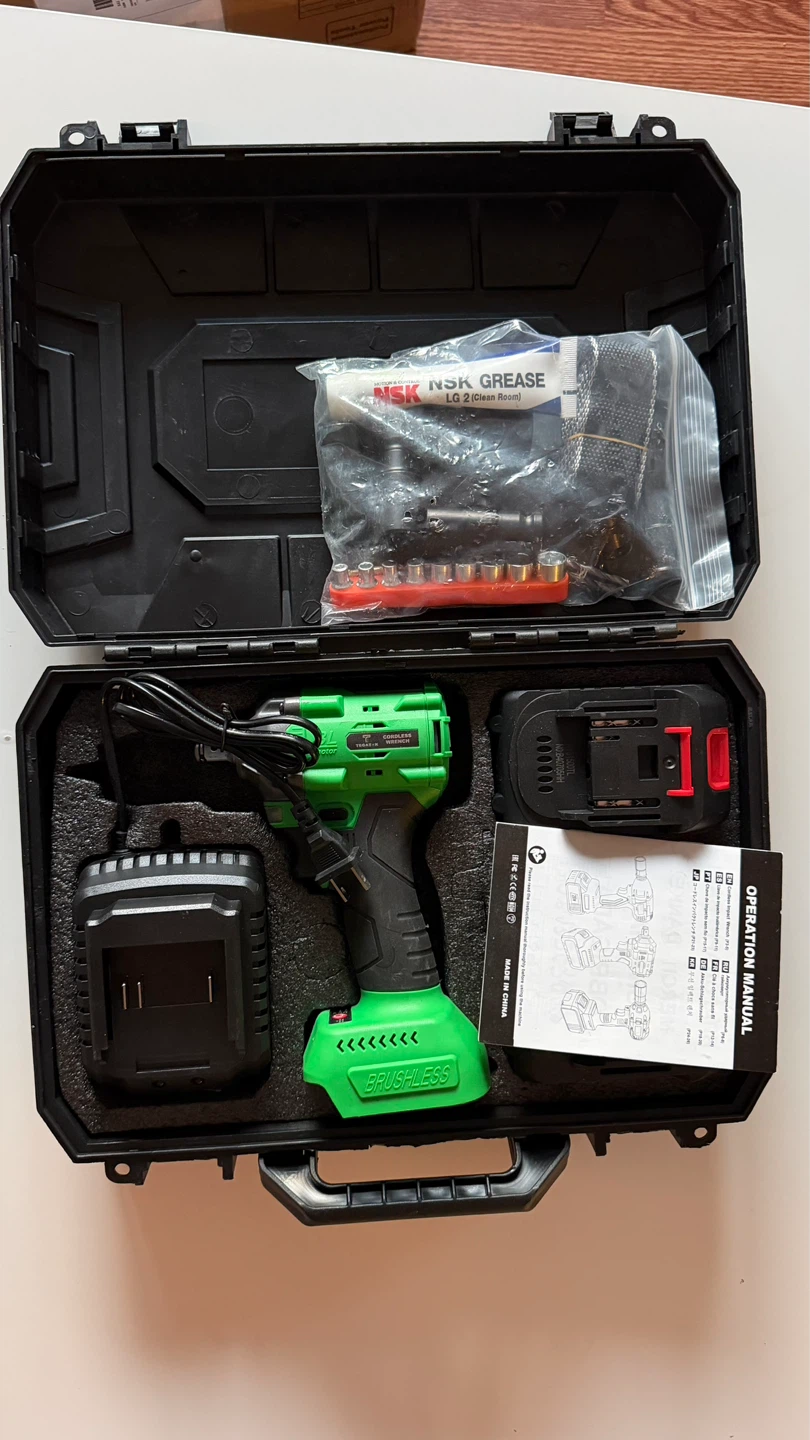 Cordless Wrench Set, Pressure Washer, Power tools Blower - photo 2