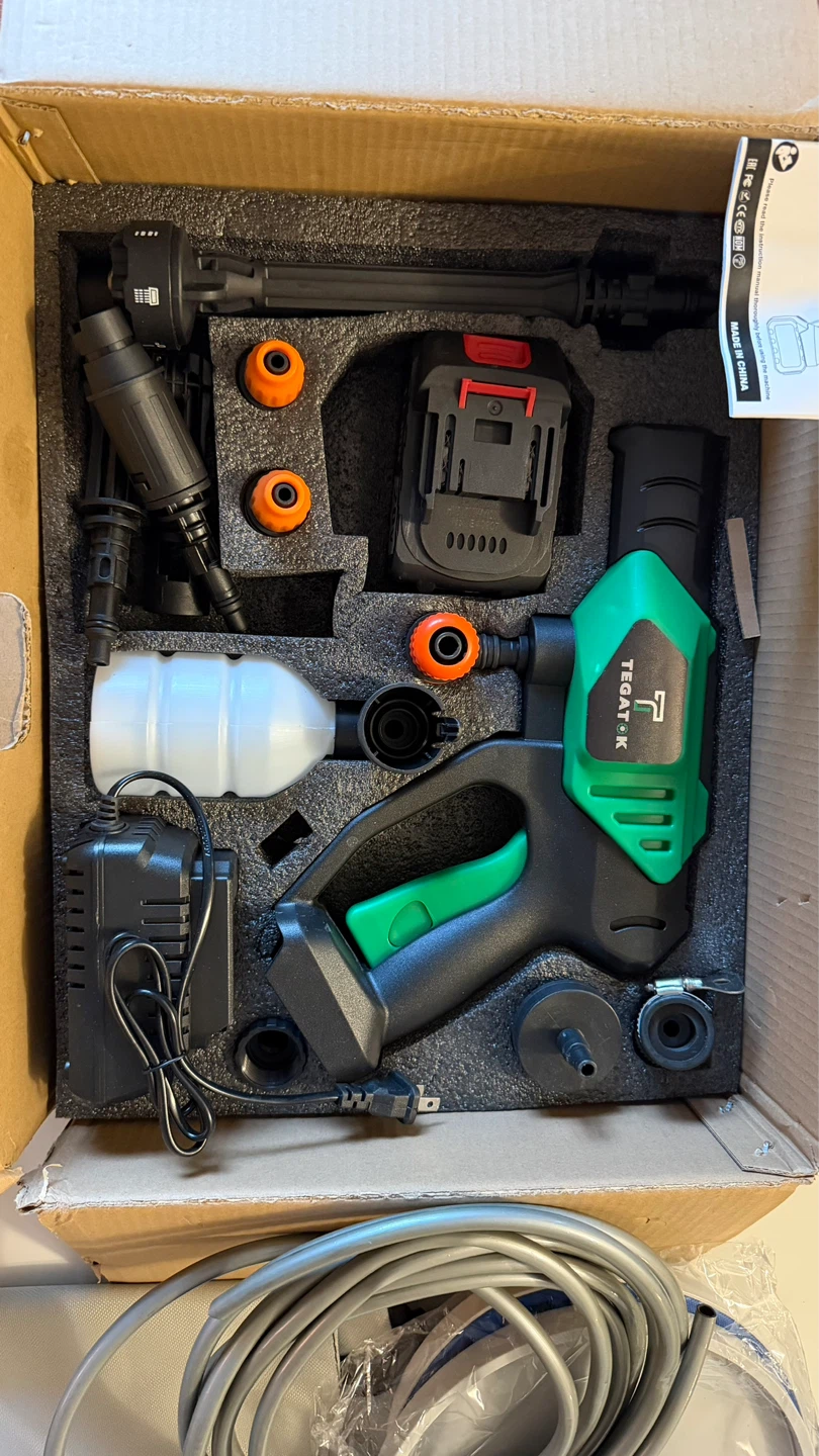 Cordless Wrench Set, Pressure Washer, Power tools Blower