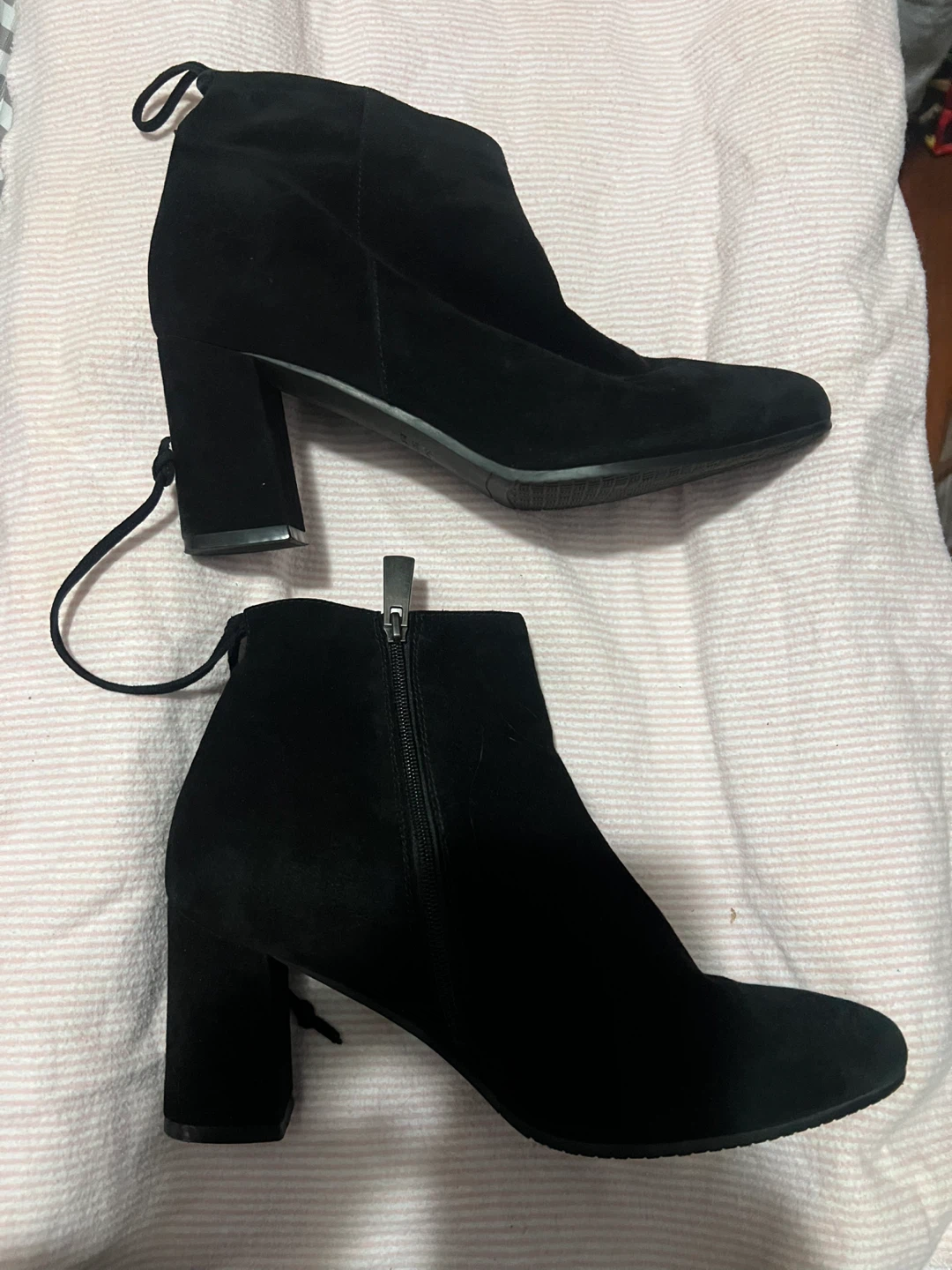 Black Suede Ankle Boots