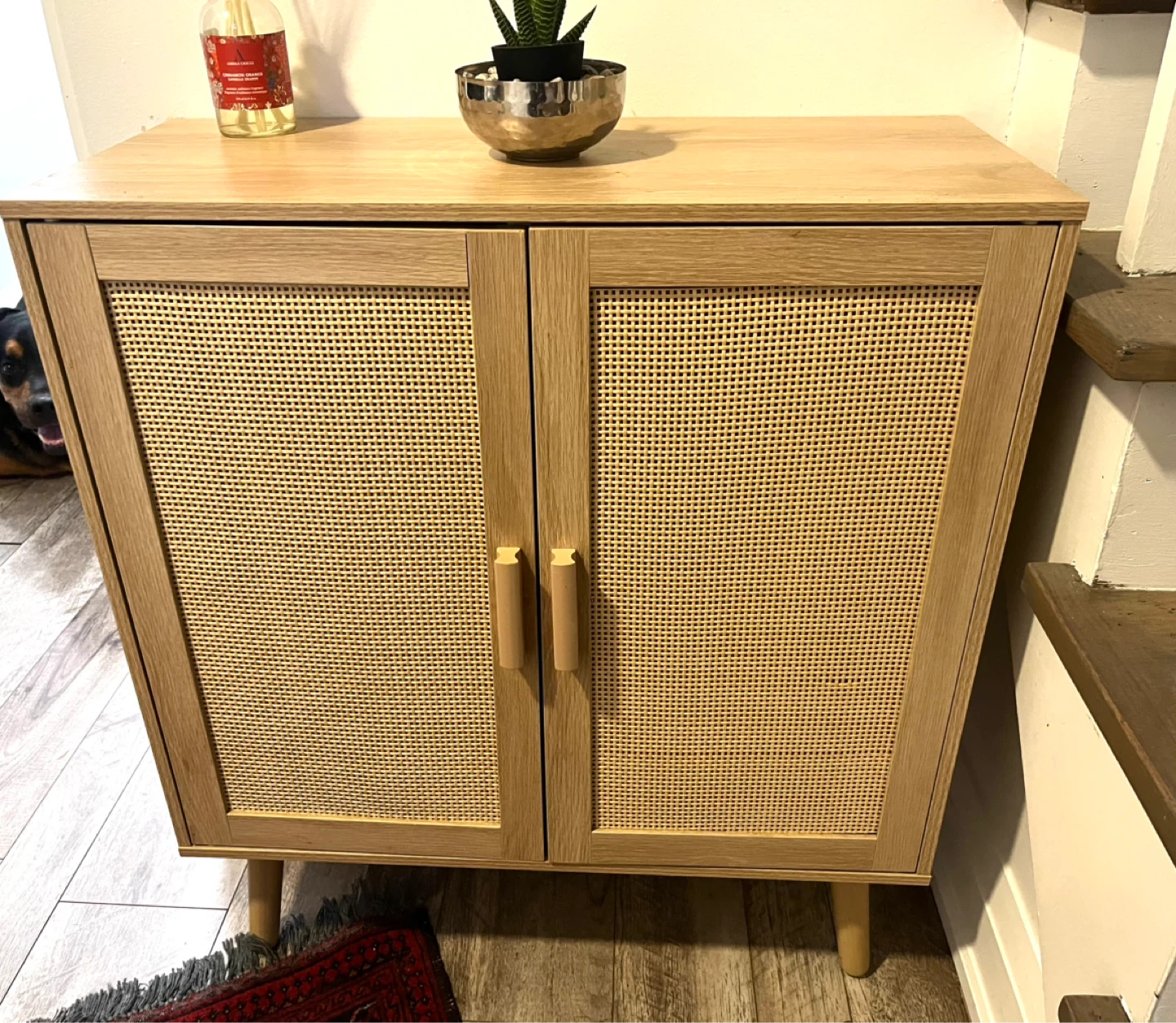 TEENFON Rattan Buffet Cabinet - photo 5