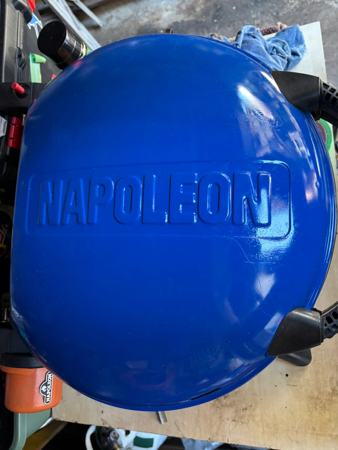 Napoleon Blue TravelQ Portable Grill - photo 3