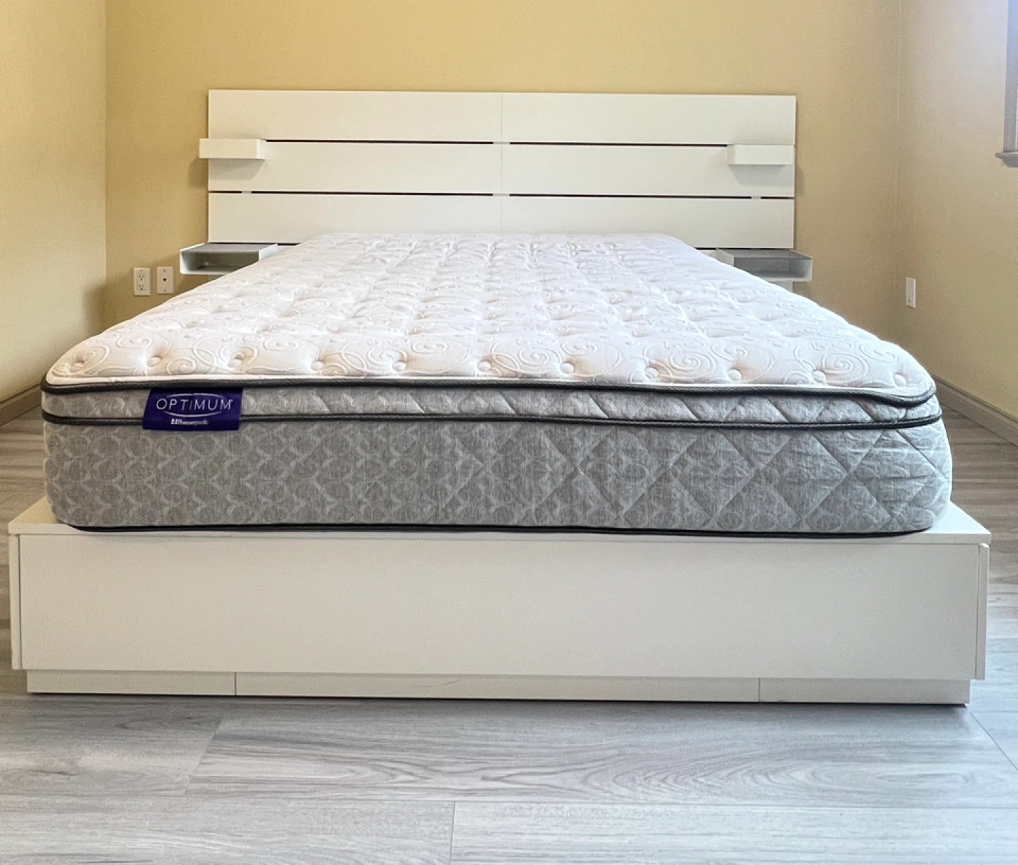 IKEA Queen Bed Frame w/ 6 Drawers, Headboard & Mattress - photo 3