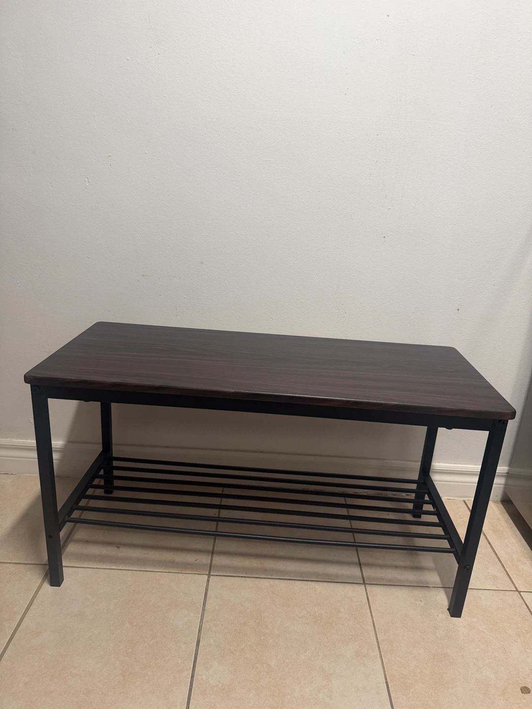 Dark Wood Grain Dining Chairs (Set of 2) - photo 3